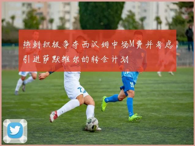 热刺积极争夺西汉姆中场M费并考虑引进萨默维尔的转会计划