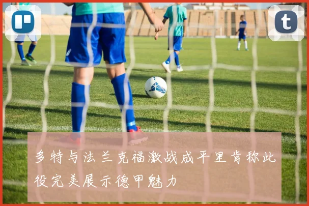 多特与法兰克福激战成平里肯称此役完美展示德甲魅力